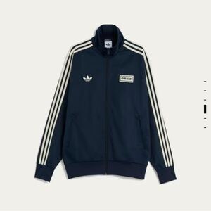 ADIDAS OASIS TOUR FIREBIRD
Track Jacket Indigo with Cream Stripes